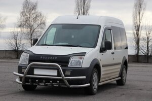 Кенгурятник із подвійними вусами WT004-Plus (нерж.) Ford Connect 2002-2006 гг. в Запорізькій області от компании Интернет-магазин тюнинга «Safety auto group»