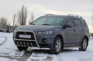 Кенгурятник WT Special (нерж.) Mitsubishi Outlander 2006-2012рр. в Запорізькій області от компании Интернет-магазин тюнинга «Safety auto group»