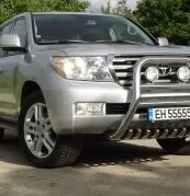 Hangurynik High з грилем на Toyota Land Cruiser 200 (Toyota Lc 200) в Запорізькій області от компании Интернет-магазин тюнинга «Safety auto group»