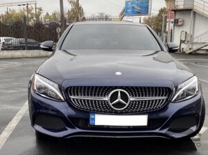 Решітка радіатора Mercedes C-Class W205 з 2014-2018 р. (Diamond сіра з хром вставками) в Запорізькій області от компании Интернет-магазин тюнинга «Safety auto group»