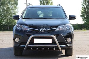 Захист переднього бампера - Кенгурятник Toyota Rav 4 Xa 40 (2013-2016)