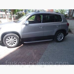 Пороги майданчика для Volkswagen Tiguan з 2007р.