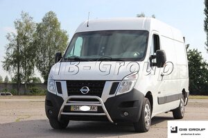 Кенгурятник Nissan NV400 із 2010 р. модель F1-16.6 в Запорізькій області от компании Интернет-магазин тюнинга «Safety auto group»