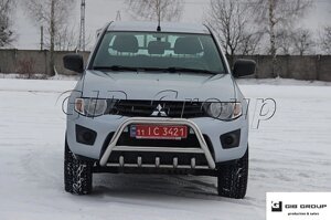 Кенгурятник Mitsubishi L200 Triton з 2006-2015 р. модель F1-03.6 в Запорізькій області от компании Интернет-магазин тюнинга «Safety auto group»