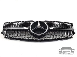 Тюнинг Решетка радиатора Mercedes GLK-Class X204 2012-2015год (Diamond Black)