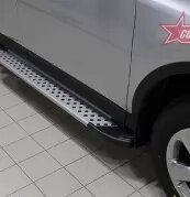 Пороги на Toyota Rav4 Tamsan Soma Aluminium в Запорізькій області от компании Интернет-магазин тюнинга «Safety auto group»