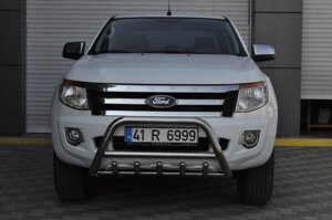 Передній захист WT003 (нерж.) Ford Ranger 2011 в Запорізькій області от компании Интернет-магазин тюнинга «Safety auto group»