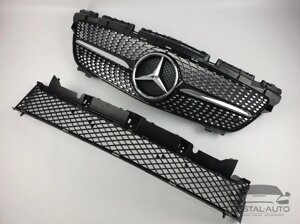Тюнинг Решетка радиатора Mercedes SLK-Class R172 2011-2015год (Diamond)