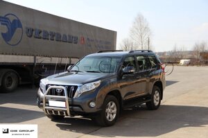 Захист переднього бампера - Кенгурятник Toyota Land Cruiser Prado 150 (09-17)