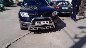 Кенгурятник WT003 (нерж.) Mitsubishi Outlander 2001-2006 рр. в Запорізькій області от компании Интернет-магазин тюнинга «Safety auto group»