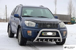 Захист переднього бампера - Кенгурятник Toyota Rav 4 Xa 40 (2000-2005)