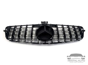 Тюнинг Решетка радиатора Mercedes C-Class W204 2007-2014год (GT Black)