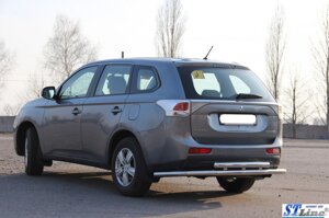 Задня дуга AK004 (нерж) Mitsubishi Outlander 2012 та 2015 рр. в Запорізькій області от компании Интернет-магазин тюнинга «Safety auto group»