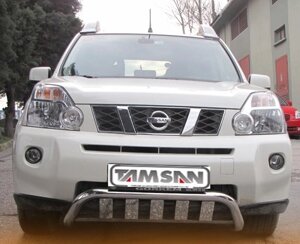 Передній захист WT009 (нерж) Nissan X-trail T31 2007-2014рр. в Запорізькій області от компании Интернет-магазин тюнинга «Safety auto group»