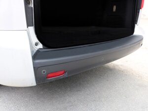 Накладка на задній бампер EuroCap (ABS) для Peugeot Traveller 2017- рр