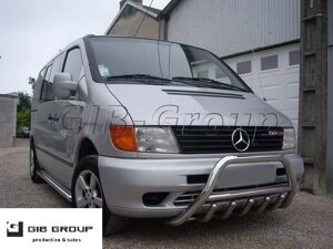 Кенгурятник Mercedes Benz Vito 638 з 1996-2003 рр. модель F1-03.6 в Запорізькій області от компании Интернет-магазин тюнинга «Safety auto group»