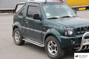 Пороги бічні труби з листом Suzuki Jimny (04+) D51