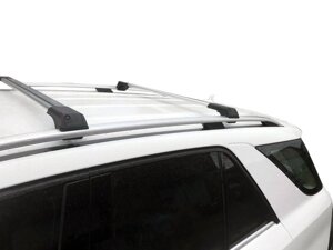 Перемички на рейлінги без ключа (2 шт) Чорний для Citroen Xsara Picasso