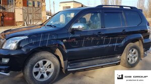 Пороги бічні труби Toyota Land Cruiser Prado 120 (02-09) D42