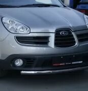 Одиночна труба на Subaru Tribeca