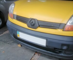 Зимова решітка верхня (2003-2008) Матова для Renault Kangoo рр в Запорізькій області від компанії Интернет-магазин тюнинга «Safety auto group»