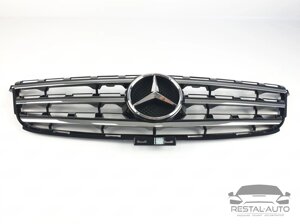 Решітка радіатора Mercedes ML-Class W166 2011-2015 рік (під оригінал Chrome Black)