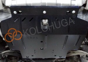 Захист двигуна, КПП, радіатора Nissan X-Trail T30 з 2001-2007 р. виробник TM Kolchuga (1.0826)