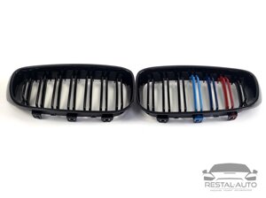 Решітка радіатора BMW 3 F34 GT (Gran Turismo) 2013-2019рік Чорні Глянцеві М-стиль