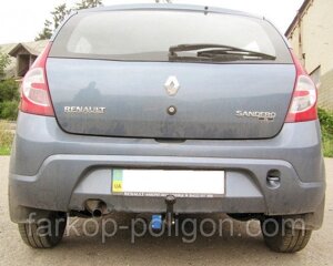 Фаркоп Renault Sandero з 2007-2012 р. в Запорізькій області від компанії Интернет-магазин тюнинга «Safety auto group»