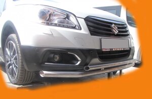 Передній ус ST014 (нерж) Suzuki SX4 S-Cross 2013-2016р. в Запорізькій області от компании Интернет-магазин тюнинга «Safety auto group»