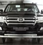 Подвійна труба на Toyota Land Cruiser 200 (LC 200) від компанії Інтернет-магазин тюнінгу «Safety auto group» - фото 1