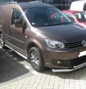 Подвійна труба на Volkswagen Caddy від компанії Інтернет-магазин тюнінгу «Safety auto group» - фото 1