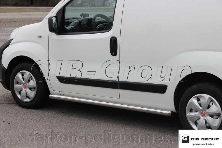 Пороги бічні труби Fiat Scudo (08-16) від компанії Інтернет-магазин тюнінгу «Safety auto group» - фото 1