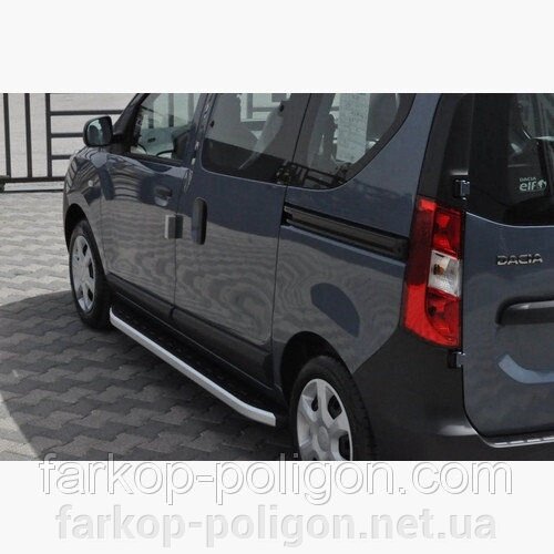 Пороги для Dacia Dokker з 2013 р. від компанії Інтернет-магазин тюнінгу «Safety auto group» - фото 1