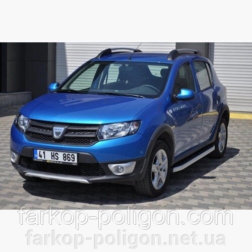 Пороги для Dacia Sandero з 2013 р. від компанії Інтернет-магазин тюнінгу «Safety auto group» - фото 1