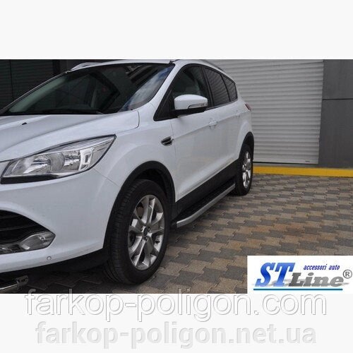 Пороги для Ford Kuga з 2013 р. від компанії Інтернет-магазин тюнінгу «Safety auto group» - фото 1