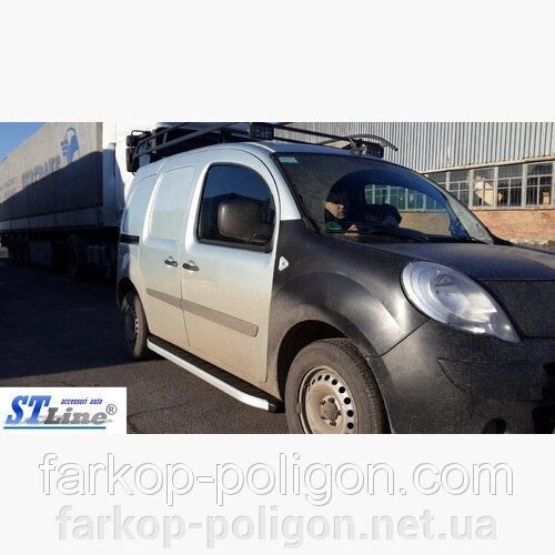 Пороги для Renault Kangoo з 1998-2008 р. від компанії Інтернет-магазин тюнінгу «Safety auto group» - фото 1