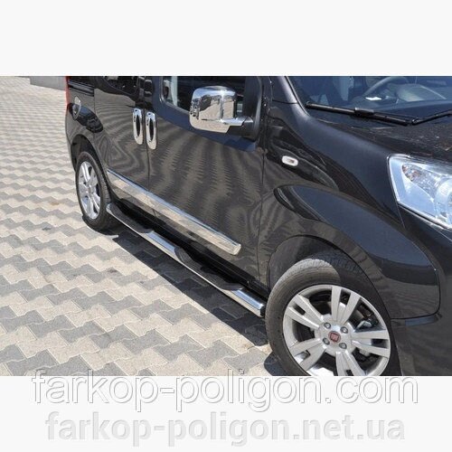 Пороги із труб для Peugeot Bipper з 2008р. від компанії Інтернет-магазин тюнінгу «Safety auto group» - фото 1