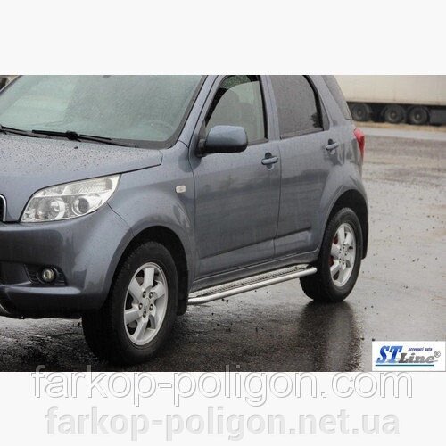 Пороги майданчика для Daihatsu Terios з 2006р. від компанії Інтернет-магазин тюнінгу «Safety auto group» - фото 1