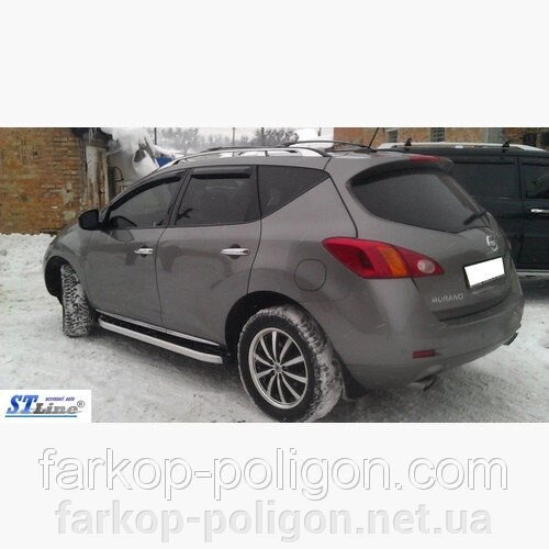 Пороги майданчика для Nissan Murano з 2004-2012 р. від компанії Інтернет-магазин тюнінгу «Safety auto group» - фото 1