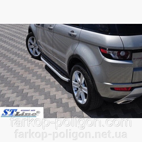 Пороги майданчика для Range Rover Evoque з 2012р. від компанії Інтернет-магазин тюнінгу «Safety auto group» - фото 1