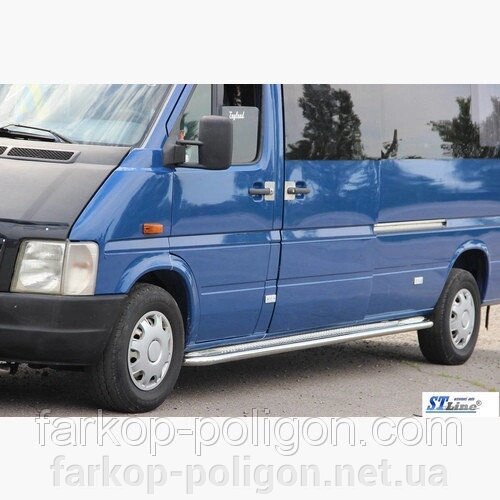 Пороги майданчика для Volkswagen LT Volt з 1998р. від компанії Інтернет-магазин тюнінгу «Safety auto group» - фото 1