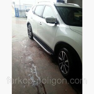 Пороги для Nissan X-Trail T32 з 2014р.