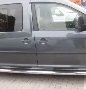 Пороги труби з годинником на Volkswagen Caddy 2004-2010 від компанії Інтернет-магазин тюнінгу «Safety auto group» - фото 1