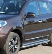 Пороги з аркушем (сайтом) на Renault Koleos Tamsan від компанії Інтернет-магазин тюнінгу «Safety auto group» - фото 1