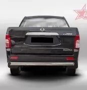 Пряма дуга на нержавіючої сталі Ssangyong Actyon Sports Tamsan від компанії Інтернет-магазин тюнінгу «Safety auto group» - фото 1