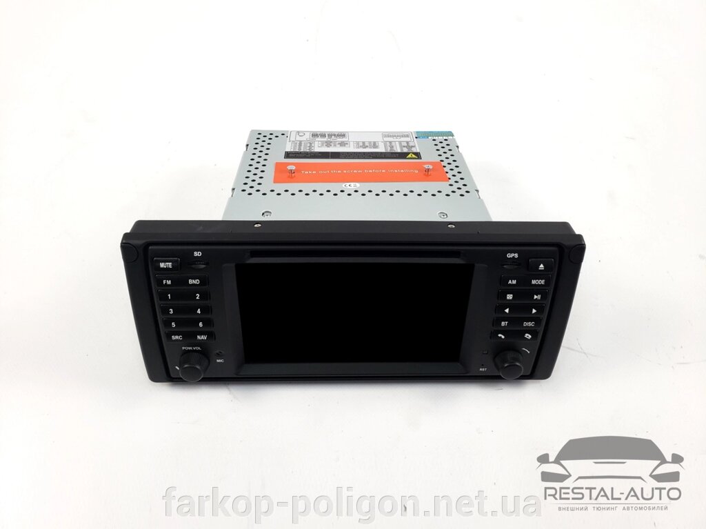 Штатна магнітола Android 10 на BMW X5 E53 (екран 7") від компанії Інтернет-магазин тюнінгу «Safety auto group» - фото 1