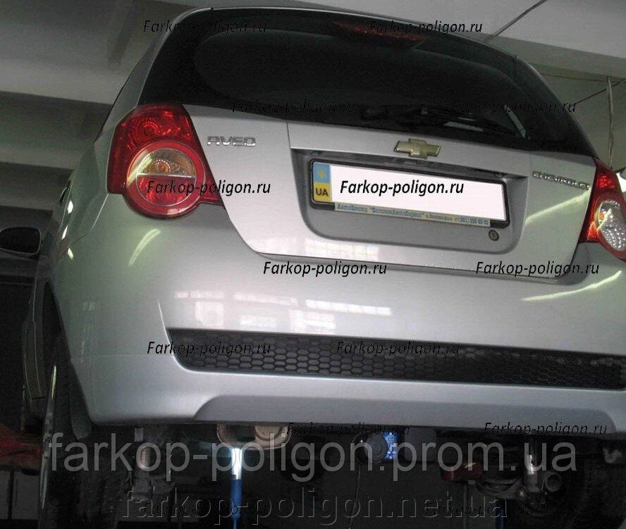 Швидкознімний фаркоп CHEVROLET Aveo I, III хетчбек з 2003-2011 р.р. від компанії Інтернет-магазин тюнінгу «Safety auto group» - фото 1