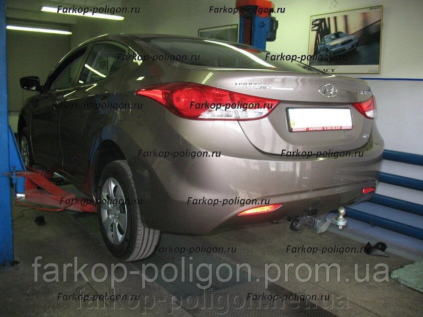 Швидкознімний фаркоп HYUNDAI Elantra з 2011р. від компанії Інтернет-магазин тюнінгу «Safety auto group» - фото 1