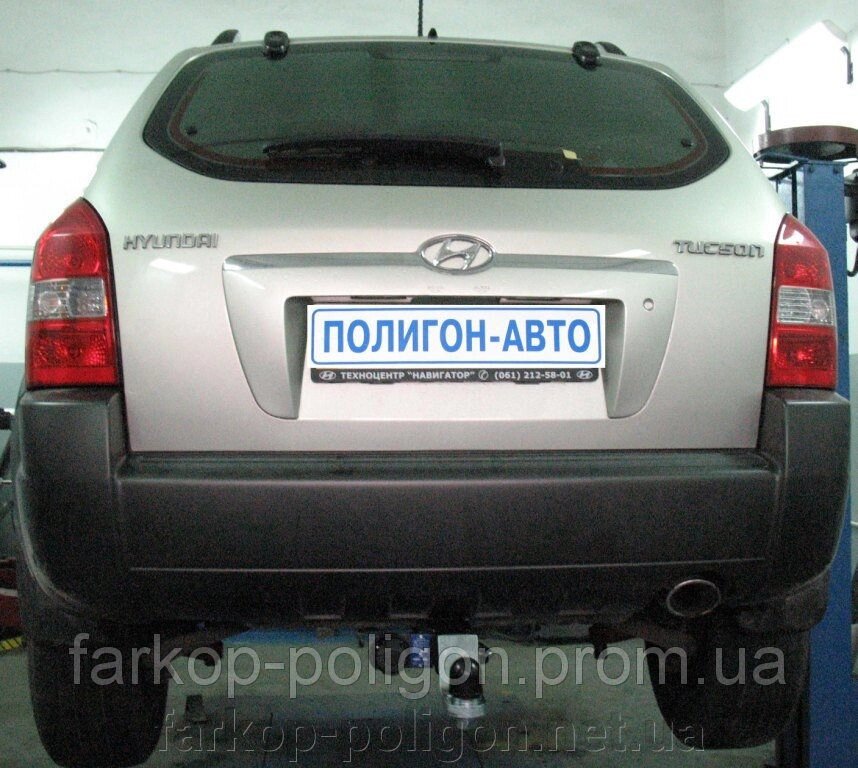 Швидкознімний фаркоп HYUNDAI Tucson c 2004-2010р. від компанії Інтернет-магазин тюнінгу «Safety auto group» - фото 1